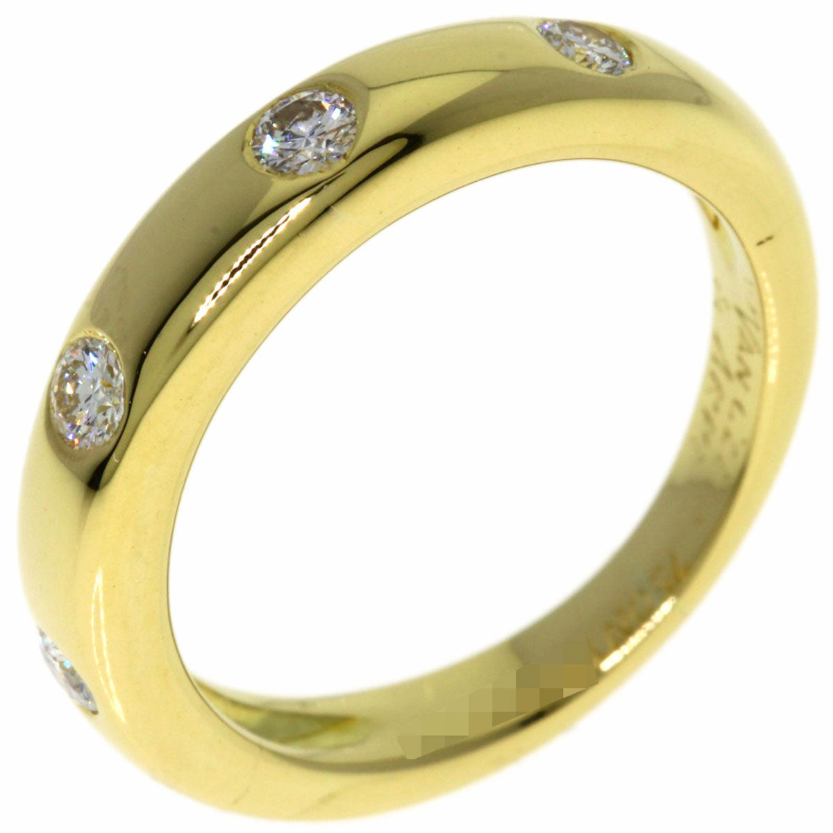 Van Cleef & Arpels Tendrement Etoile 4P Diamond Ring K18 Yellow Gold Ladies [Used]