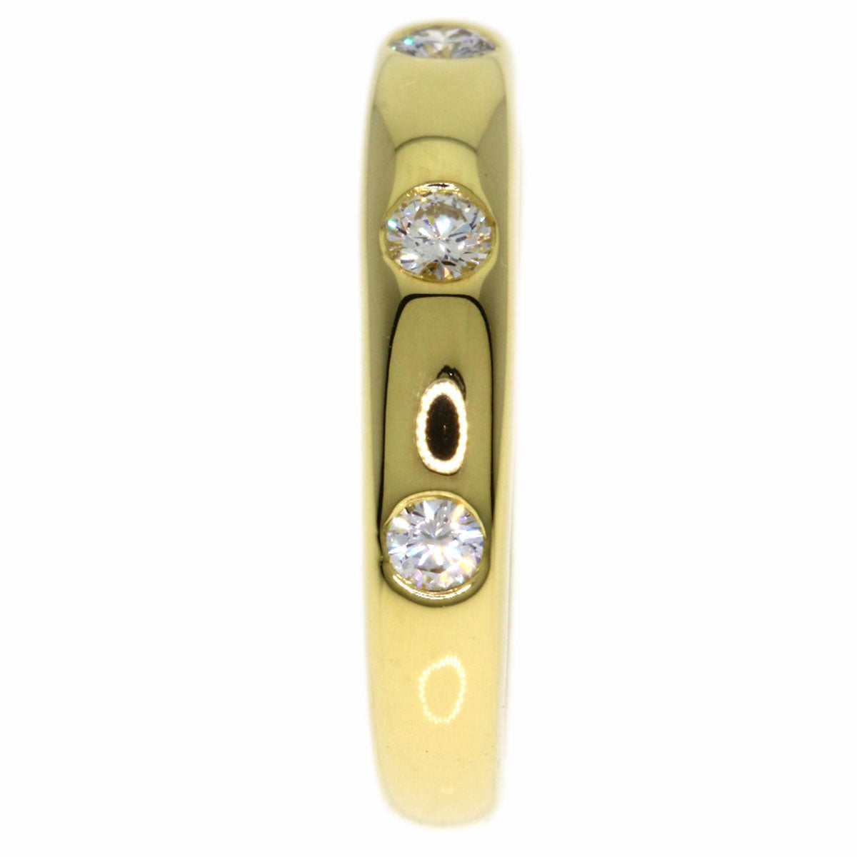 Van Cleef & Arpels Tendrement Etoile 4P Diamond Ring K18 Yellow Gold Ladies [Used]