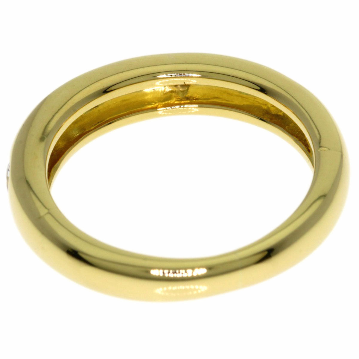 Van Cleef & Arpels Tendrement Etoile 4P Diamond Ring K18 Yellow Gold Ladies [Used]