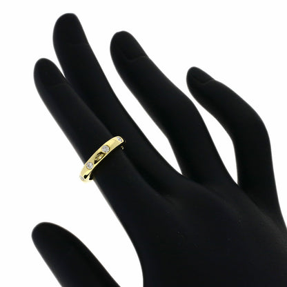 Van Cleef & Arpels Tendrement Etoile 4P Diamond Ring K18 Yellow Gold Ladies [Used]
