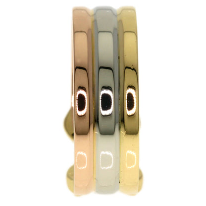 CARTIER 2C Ring SM #47 Ring K18 Yellow Gold K18 White GoldLadies [Used]