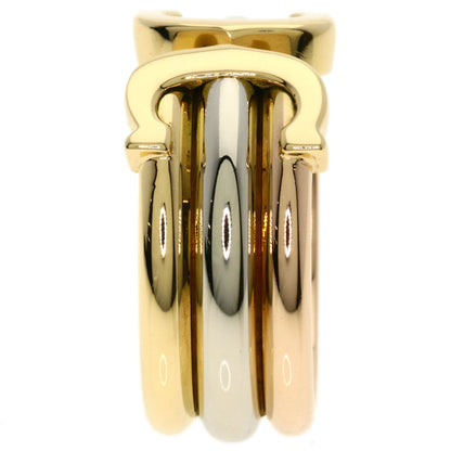 CARTIER 2C ring LM # 53 Ring K18 Yellow Gold 18K Pink GoldLadies [Used]