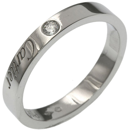 CARTIER C de Cartier 1P Diamond #49 Ring Platinum PT950 Ladies [Used]