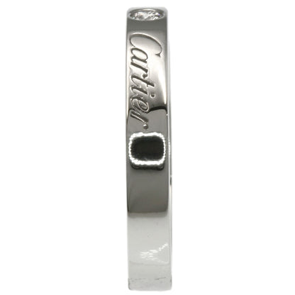 CARTIER C de Cartier 1P Diamond #49 Ring Platinum PT950 Ladies [Used]