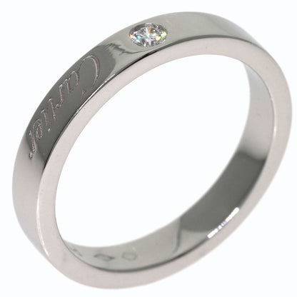 CARTIER C de Cartier 1P Diamond #48 Ring Platinum PT950 Ladies [Used]