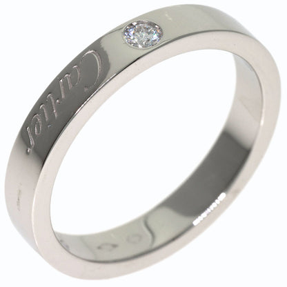 CARTIER C de Cartier 1P Diamond #48 Ring Platinum PT950 Ladies [Used]