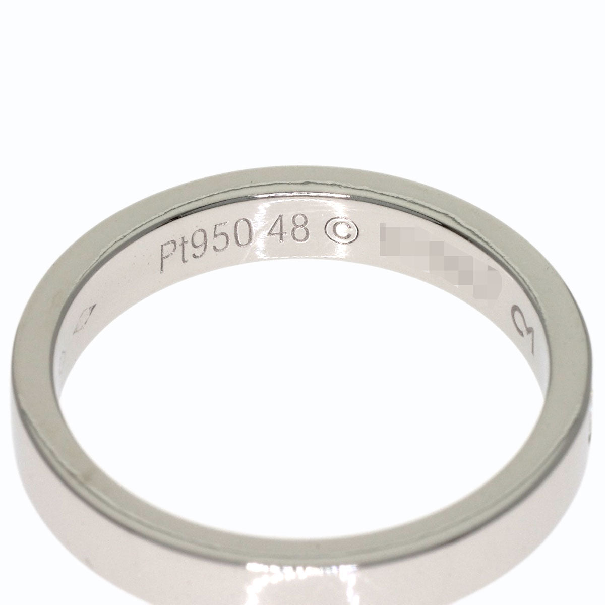 CARTIER C de Cartier 1P Diamond #48 Ring Platinum PT950 Ladies [Used]