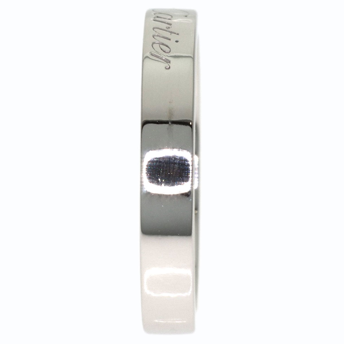 CARTIER C de Cartier 1P Diamond #48 Ring Platinum PT950 Ladies [Used]