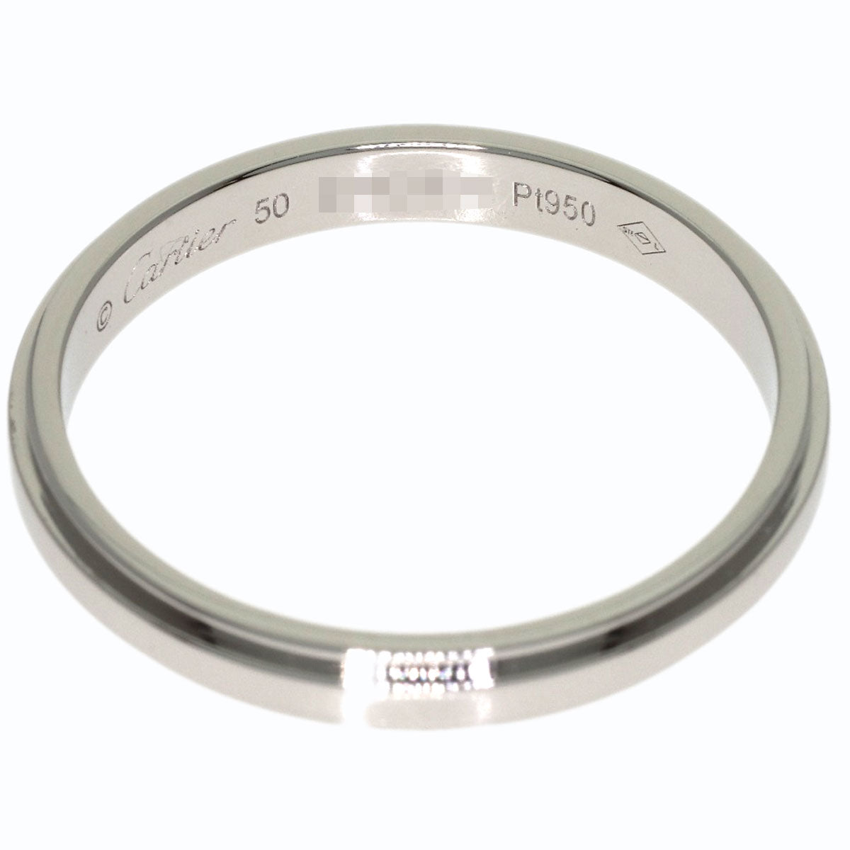 CARTIER Amour #50 Ring Platinum PT950 Ladies [Used]