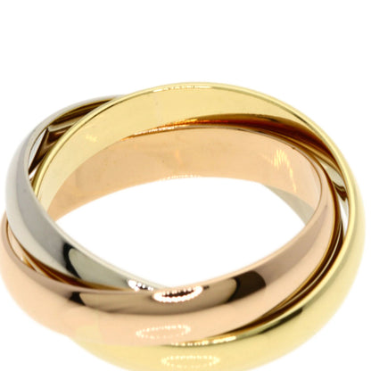 CARTIER Trinity #50 Ring K18 Yellow Gold 18K Pink GoldLadies [Used]