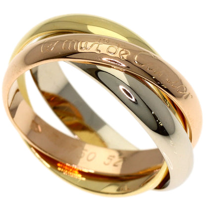 CARTIER Trinity #52 Ring K18 Yellow Gold K18 White GoldLadies [Used]