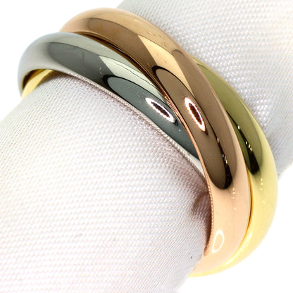 CARTIER Trinity MM #57 Ring K18 Yellow Gold K18 White GoldLadies [Used]