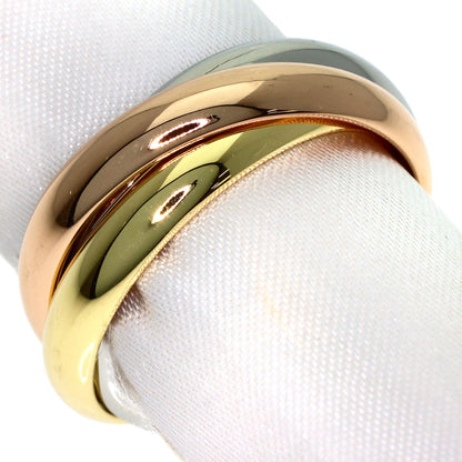 CARTIER Trinity MM #57 Ring K18 Yellow Gold K18 White GoldLadies [Used]