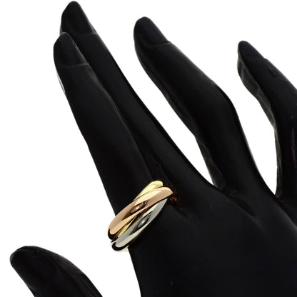 CARTIER Trinity MM #57 Ring K18 Yellow Gold K18 White GoldLadies [Used]