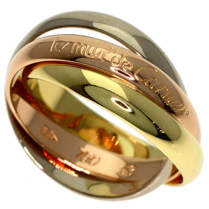 CARTIER Trinity #53 Ring K18 Yellow Gold K18 White GoldLadies [Used]