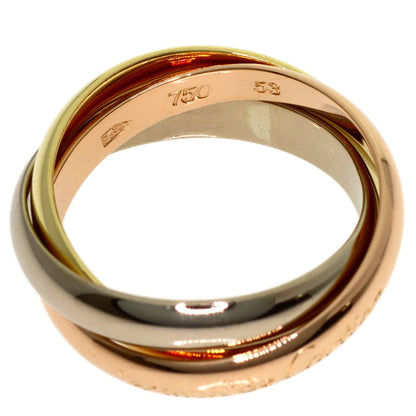 CARTIER Trinity #53 Ring K18 Yellow Gold K18 White GoldLadies [Used]