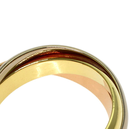 CARTIER Trinity #53 Ring K18 Yellow Gold K18 White GoldLadies [Used]