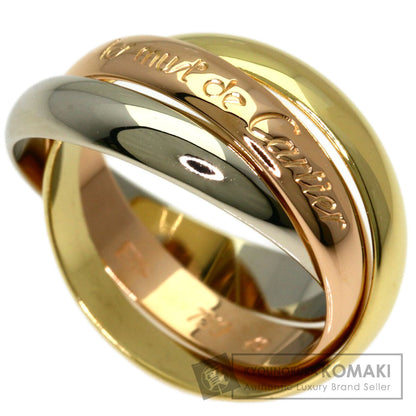 CARTIER Trinity #49 Ring K18 Yellow Gold K18 White GoldLadies [Used]