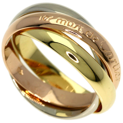 CARTIER Trinity #51 Ring K18 Yellow Gold K18 White GoldLadies [Used]