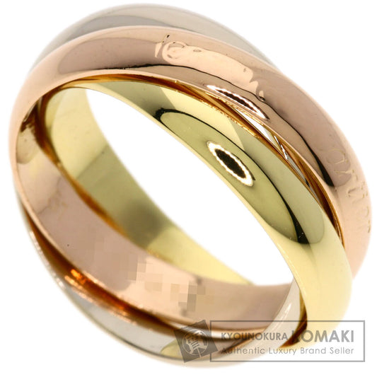 CARTIER Trinity #51 Ring K18 Yellow Gold 18K Pink GoldLadies [Used]