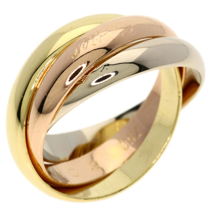 CARTIER Trinity #51 Ring K18 Yellow Gold 18K Pink GoldLadies [Used]