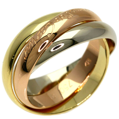 CARTIER Trinity #51 Ring K18 Yellow Gold K18 White GoldLadies [Used]