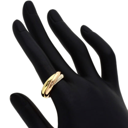 CARTIER Trinity #55 Ring K18 Yellow Gold K18 White GoldLadies [Used]