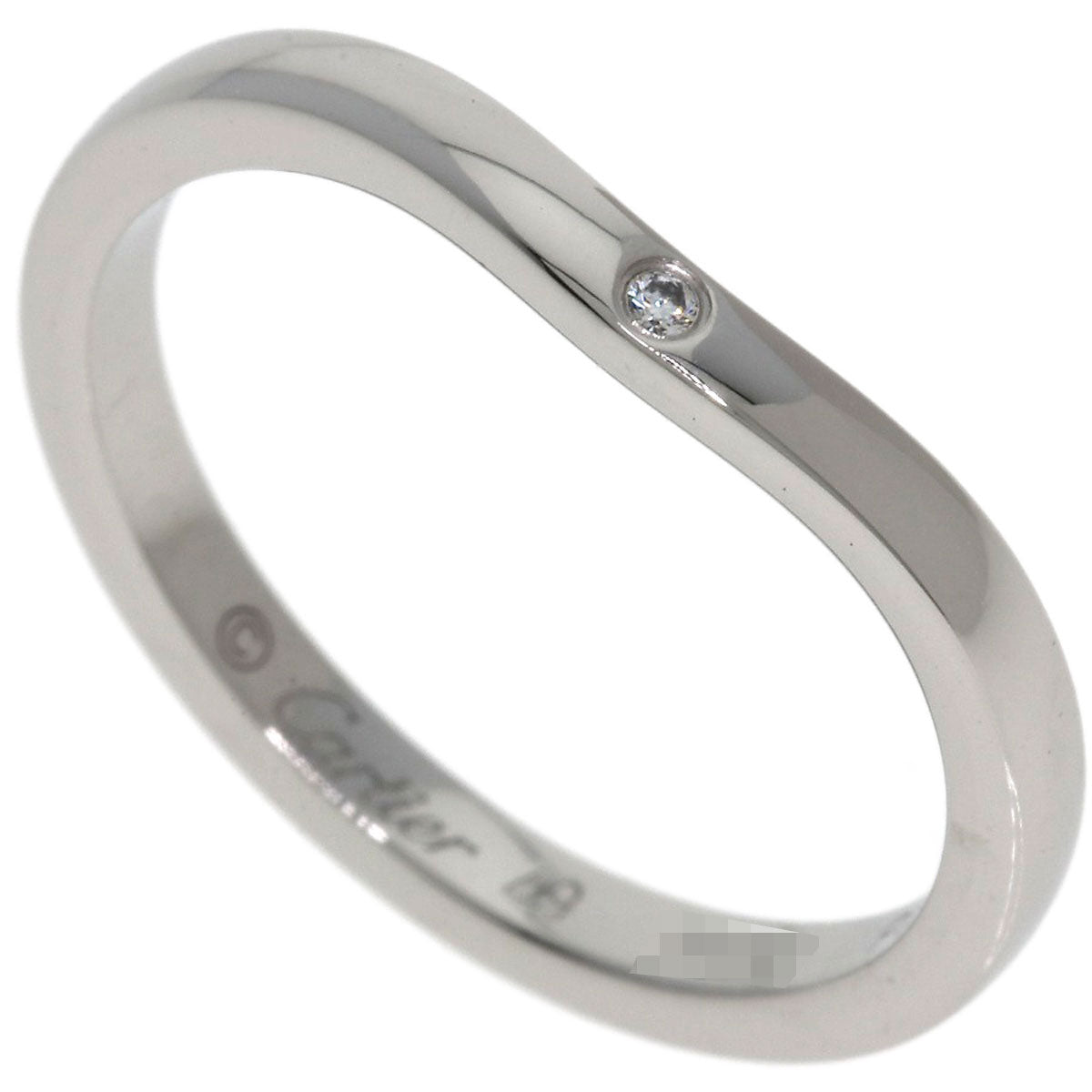 CARTIER Ballerina Wedding Diamond #49 Ring Platinum PT950 Ladies [Used]