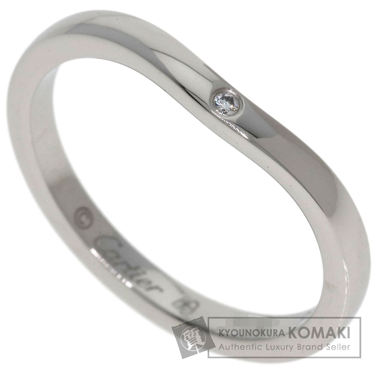 CARTIER Ballerina Wedding Diamond #49 Ring Platinum PT950 Ladies [Used]