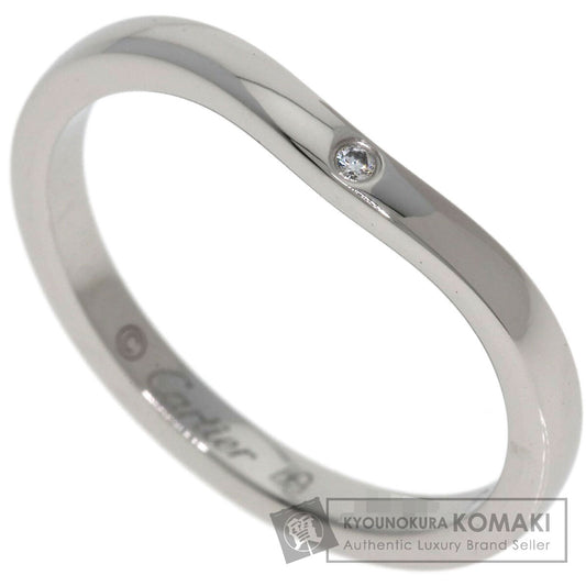 CARTIER Ballerina Wedding Diamond #49 Ring Platinum PT950 Ladies [Used]