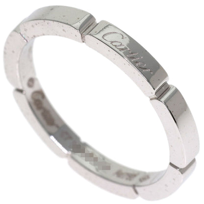 CARTIER Mayon PANTHERE # 57 Ring K18 White Gold Ladies [Used]