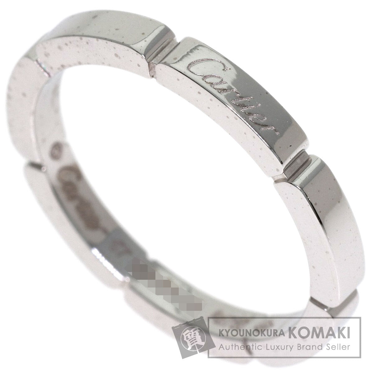 CARTIER Mayon PANTHERE # 57 Ring K18 White Gold Ladies [Used]
