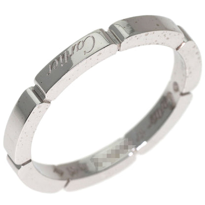 CARTIER Mayon PANTHERE # 57 Ring K18 White Gold Ladies [Used]