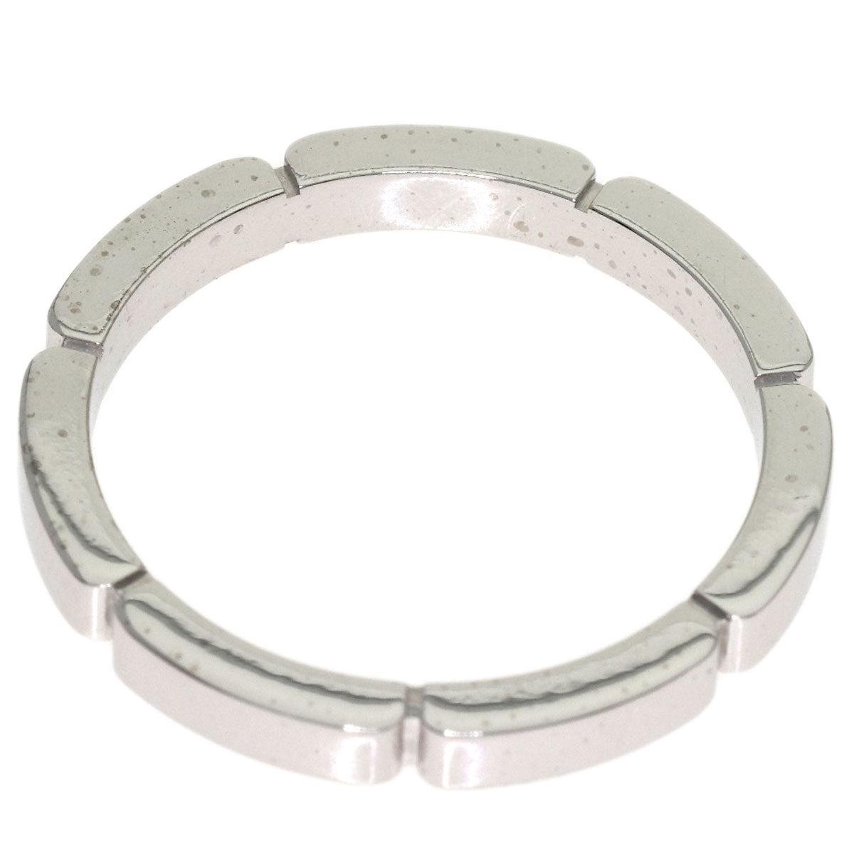 CARTIER Mayon PANTHERE # 57 Ring K18 White Gold Ladies [Used]