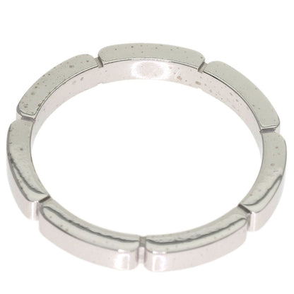 CARTIER Mayon PANTHERE # 57 Ring K18 White Gold Ladies [Used]