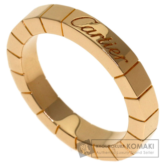 CARTIER Lanier # 47 Ring K18 Pink Gold Ladies [Used]