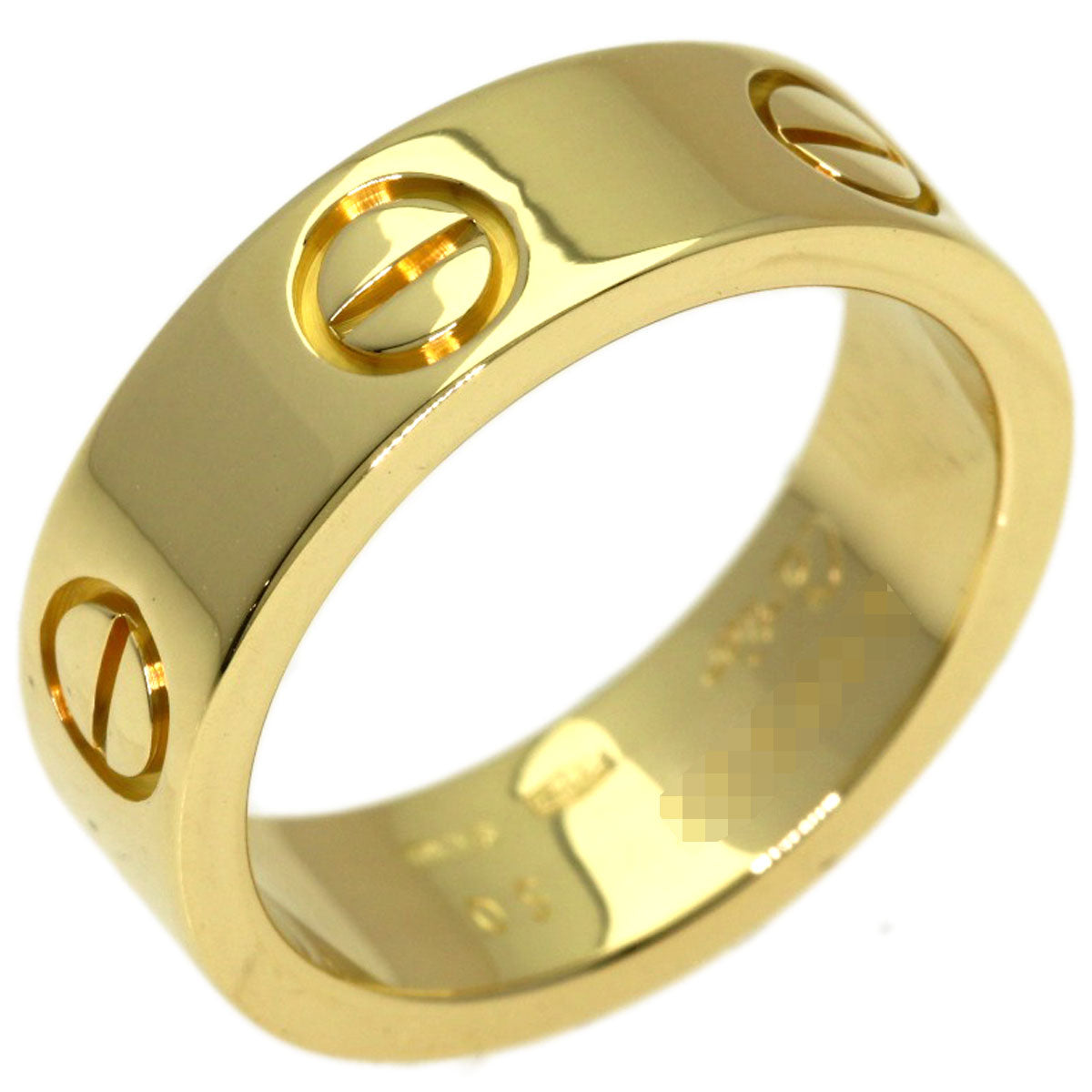 CARTIER love ring #50 Ring K18 Yellow Gold Ladies [Used]