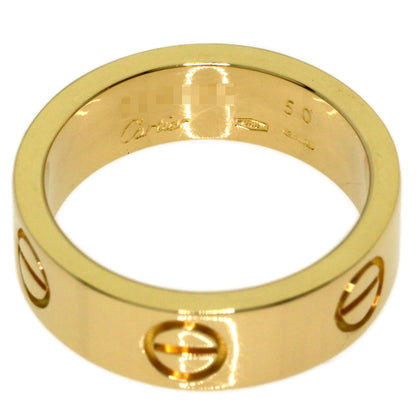 CARTIER love ring #50 Ring K18 Yellow Gold Ladies [Used]