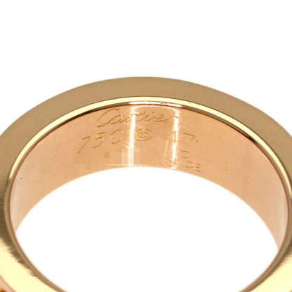 CARTIER Love Ring Pink Sapphire #47 Ring K18 Pink Gold Ladies [Used]