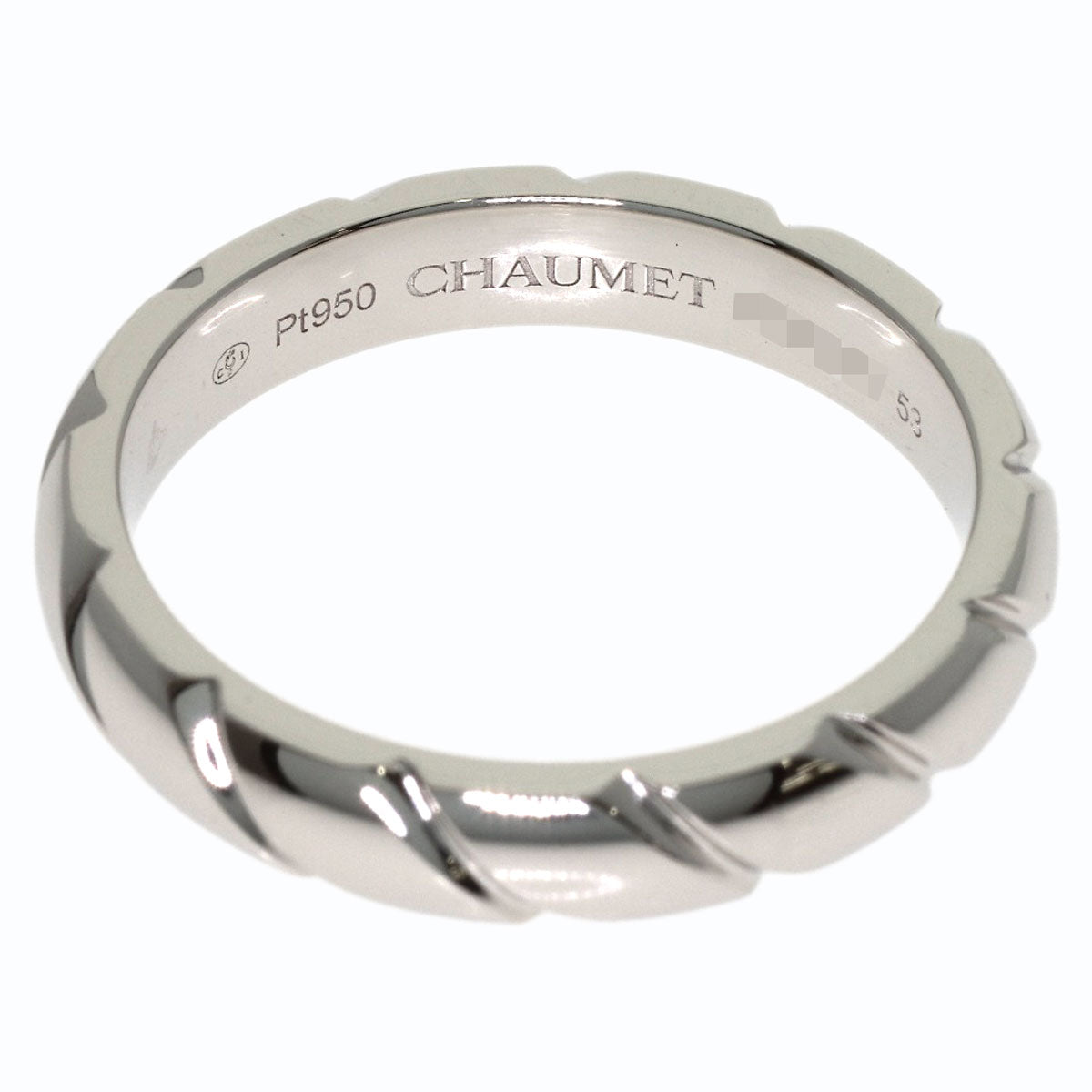 Chaumet Torsade #53 Ring Platinum PT950 Ladies [Used]