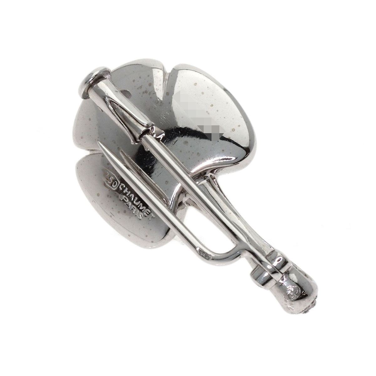 Chaumet Diamond Brooch K18 White Gold Ladies [Used]