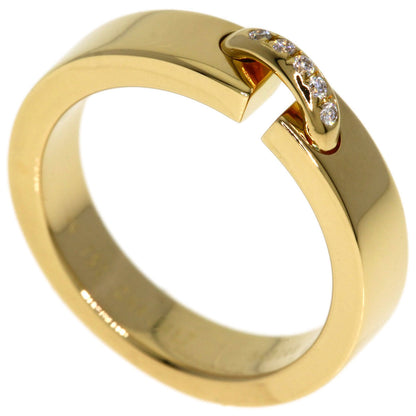 Chaumet Lianne Evidence Diamond #46 Ring K18 Yellow Gold Ladies [Used]