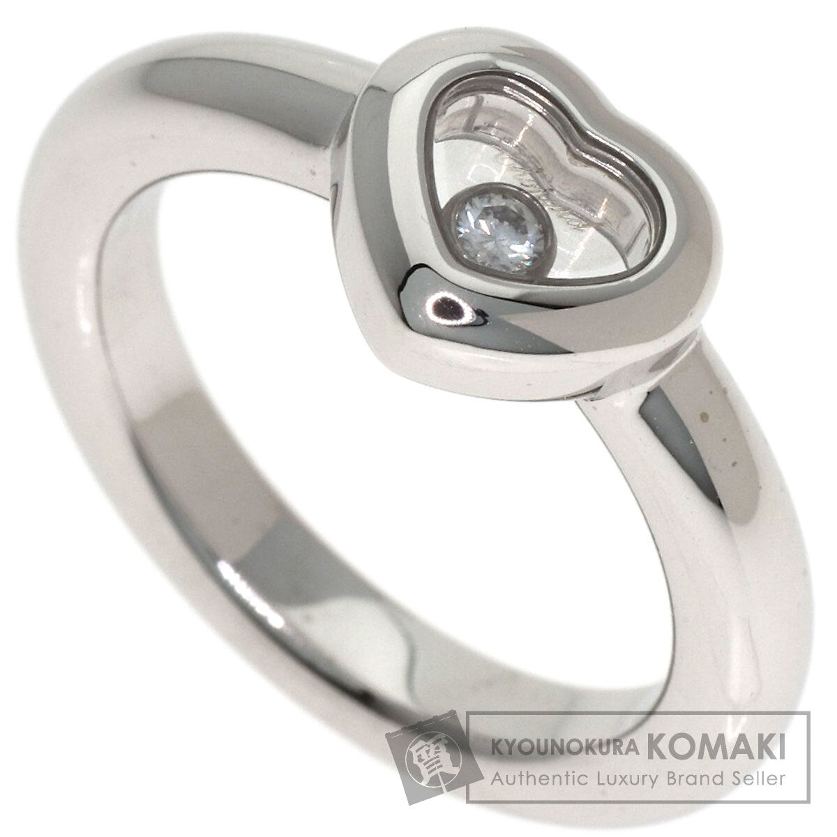 Chopard Happy diamond Ring K18 White Gold Ladies [Used]