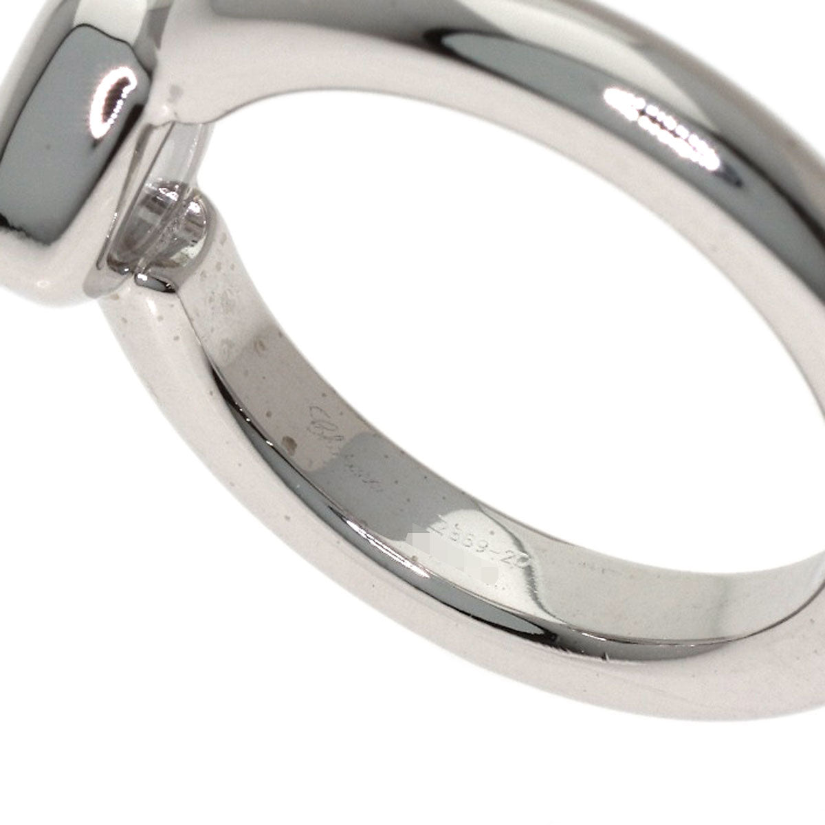 Chopard Happy diamond Ring K18 White Gold Ladies [Used]
