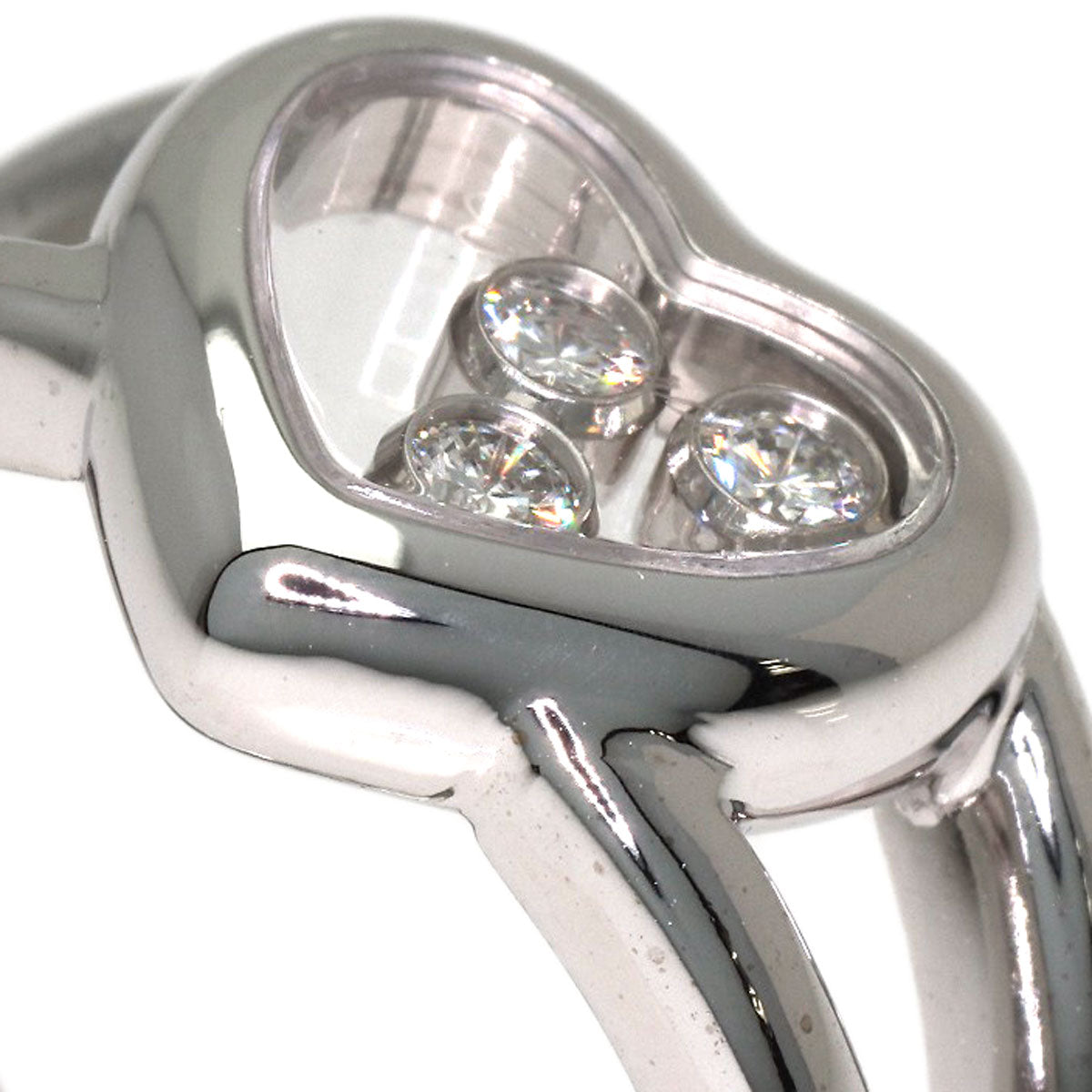 Chopard Happy diamond Ring K18 White Gold Ladies [Used]