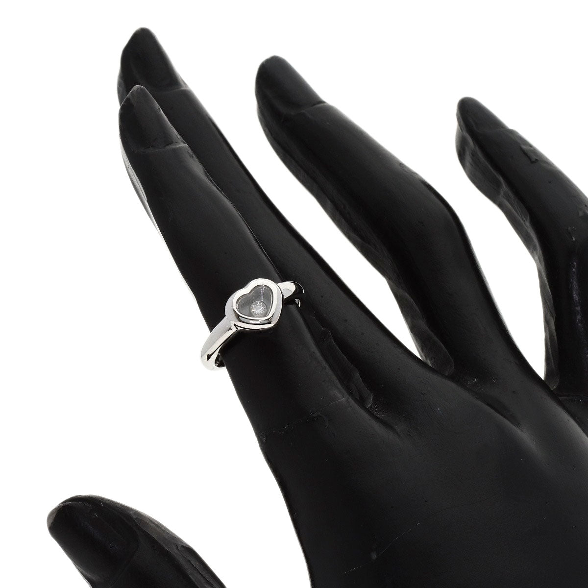 Chopard Happy diamond Ring K18 White Gold Ladies [Used]