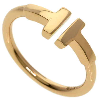 TIFFANY&Co. TWire Ring K18 Pink Gold Ladies [Used]