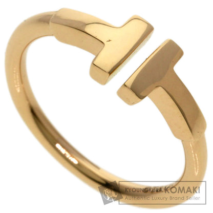 TIFFANY&Co. TWire Ring K18 Pink Gold Ladies [Used]