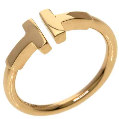 TIFFANY&Co. TWire Ring K18 Pink Gold Ladies [Used]