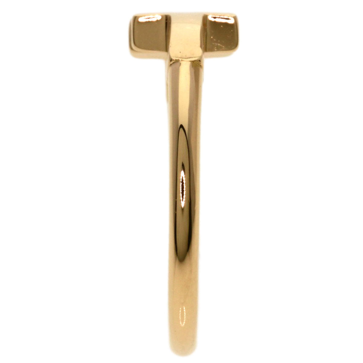 TIFFANY&Co. TWire Ring K18 Pink Gold Ladies [Used]